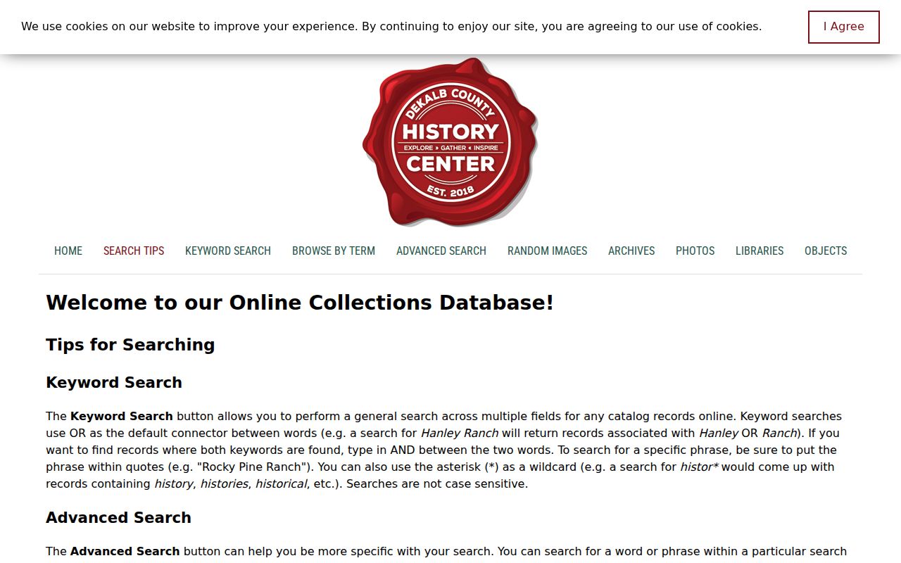 DeKalb city directory archive catalog search